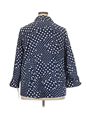 Foxcroft 3/4 Sleeve Button-Down Shirt (view 2)