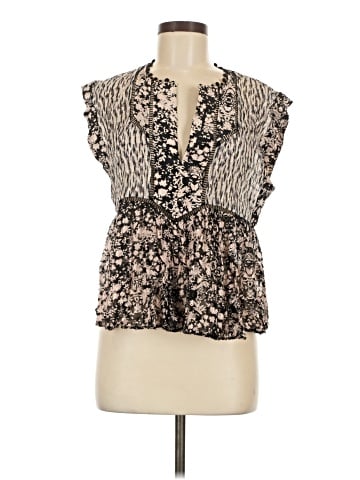 Rebecca Taylor Sleeveless Silk Top (view 1)