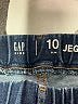 Gap Kids Solid Blue Jeans Size 10 - photo 3