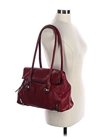 B Makowsky Leather Shoulder Bag (view 2)