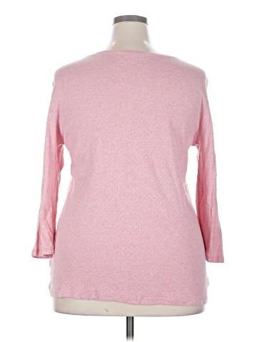 Basic Editions 3/4 Sleeve Top (view 2)