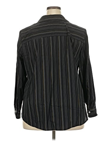 Foxcroft Long Sleeve Button-Down Shirt (view 2)