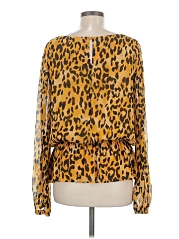 St. John Long Sleeve Silk Top (view 2)