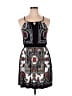 Venus Paisley Black Cocktail Dress Size XL (estimated) - photo 1