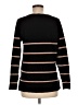 Bobeau Stripes Black Pullover Sweater Size M - photo 2