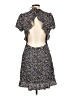 Leith Animal Print Blue Casual Dress Size L - photo 2