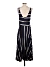 Three Dots Stripes Blue Casual Dress Size S - photo 2