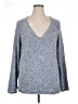 H&M 100% Acrylic Tweed Blue Pullover Sweater Size XL - photo 1