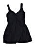Miraclesuit Solid Black One Piece Swimsuit Size 10 - photo 1