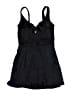 Miraclesuit Solid Black One Piece Swimsuit Size 10 - photo 2