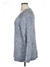 H&M 100% Acrylic Tweed Blue Pullover Sweater Size XL - photo 5
