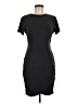 Express Solid Black Casual Dress Size M - photo 1