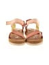 Universal Thread Color Block Orange Sandals Size 7 - photo 2