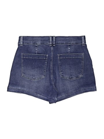 Cosmic Blue Love Denim Shorts (view 2)