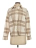 American Eagle Outfitters Plaid Ivory Coat Size XXS - photo 1