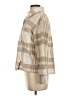 American Eagle Outfitters Plaid Ivory Coat Size XXS - photo 5