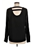 41Hawthorn 100% Polyester Black Long Sleeve Blouse Size M - photo 2