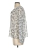 Vince Camuto 100% Polyester Silver Long Sleeve Blouse Size S (petite) - photo 5