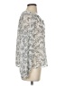 Vince Camuto 100% Polyester Silver Long Sleeve Blouse Size S (petite) - photo 4
