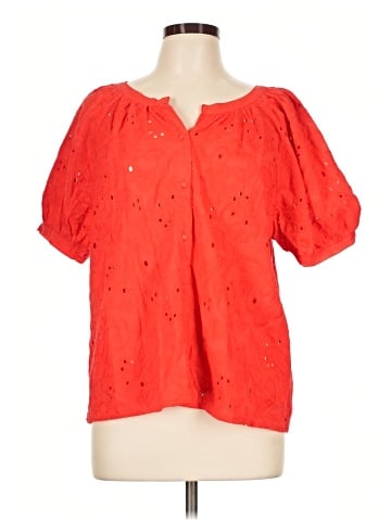 Calypso St. Barth Short Sleeve Blouse (view 1)