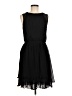 Miss Sixty 100% Polyester Solid Black Cocktail Dress Size 8 - photo 1