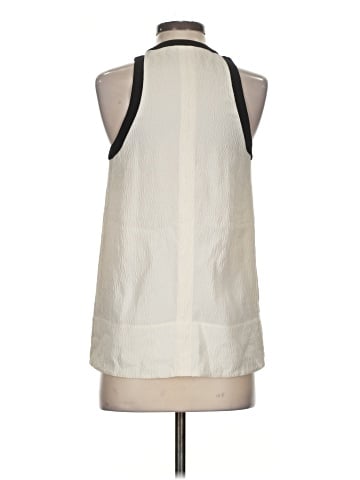 Helmut Lang Sleeveless Silk Top (view 2)