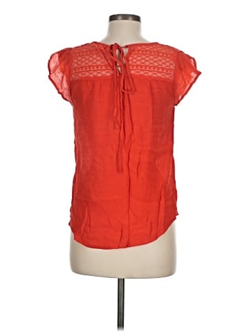 E&M Collection Short Sleeve Blouse (view 2)