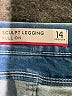 Next Solid Blue Jeggings Size 14 - photo 4