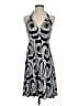 JFW Graphic Gray Cocktail Dress Size S - photo 1