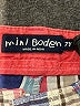 Mini Boden 100% Cotton Plaid Blue Cargo Shorts Size 7 - photo 3