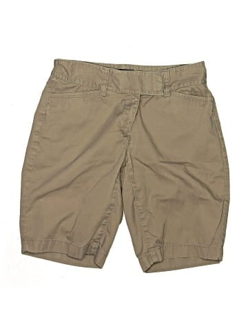 Ann Taylor Factory Khaki Shorts (view 1)