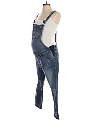 Indigo Blue Overalls (view 1)