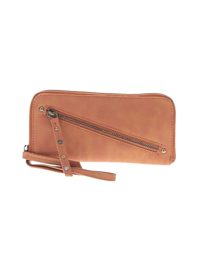 Pre-owned Free People Wristlet In Tan