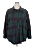 Maurices Plaid Teal Fleece Size 2X - photo 1