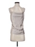 Renee C. Silver Sleeveless Top Size S - photo 1