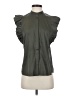 Express 100% Polyester Green Sleeveless Blouse Size S - photo 1