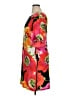 MSK Print Orange Casual Dress Size XL - photo 5