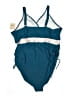 BLOOMCHIC Solid Teal One Piece Swimsuit Size 22 - photo 2