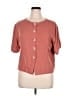 Unbranded Orange Short Sleeve Blouse Size XL - photo 1