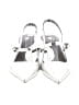 Zara Metallic Silver Heels Size EU 37 - photo 2