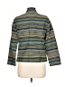 Akris Punto Stripes Green Jacket Size 10 - photo 2