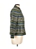 Akris Punto Stripes Green Jacket Size 10 - photo 4