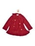 BMG 100% Polyester Red Coat Size 2T - 3T - photo 1