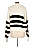 Calypso St. Barth 100% Cotton Stripes Ivory Pullover Sweater Size Lg (2) - photo 2