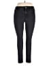 St. John's Bay Solid Black Jeans Size 12 - photo 1