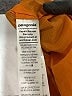 Patagonia 100% Nylon Orange Windbreaker Size S - photo 7