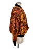 Spenser Jeremy 100% Silk Animal Print Orange Jacket Size M - photo 4