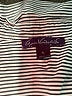 Gloria Vanderbilt 100% Cotton Stripes Gray 3/4 Sleeve Button-Down Shirt Size XL - photo 4