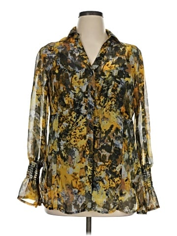 I.N. Studio 3/4 Sleeve Blouse (view 1)