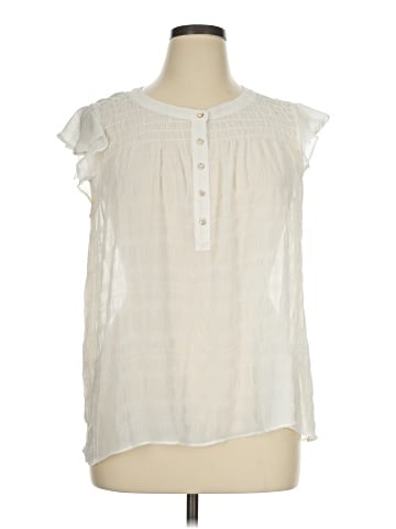 Rose + Olive Sleeveless T-Shirt (view 1)